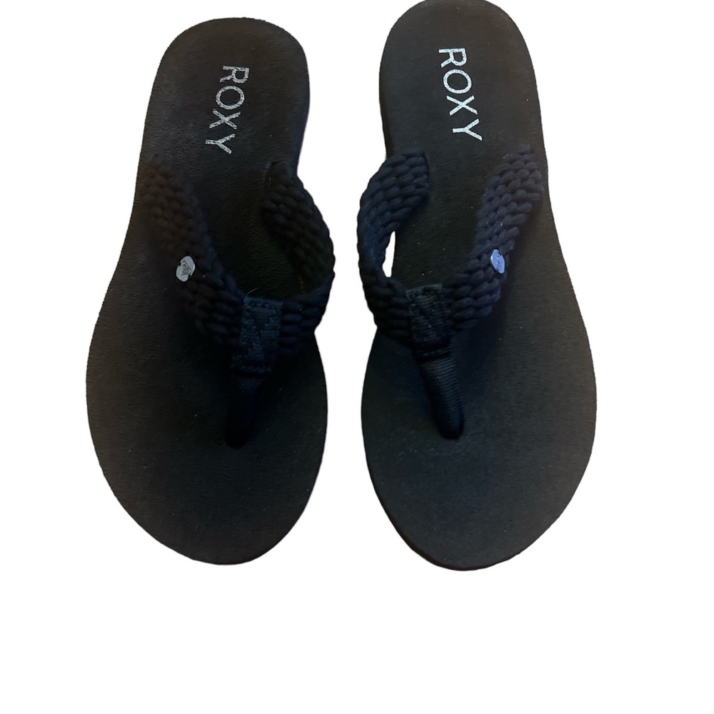 Women’s Roxy Sandals Black Size 9 Flip Flops